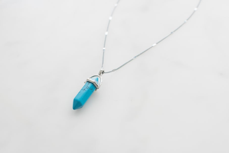 Gemstone Necklace - kich-9563