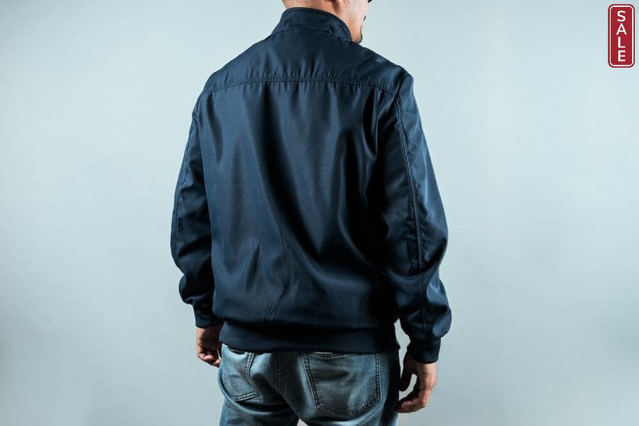 Navy Sports Jacket - kich-9563