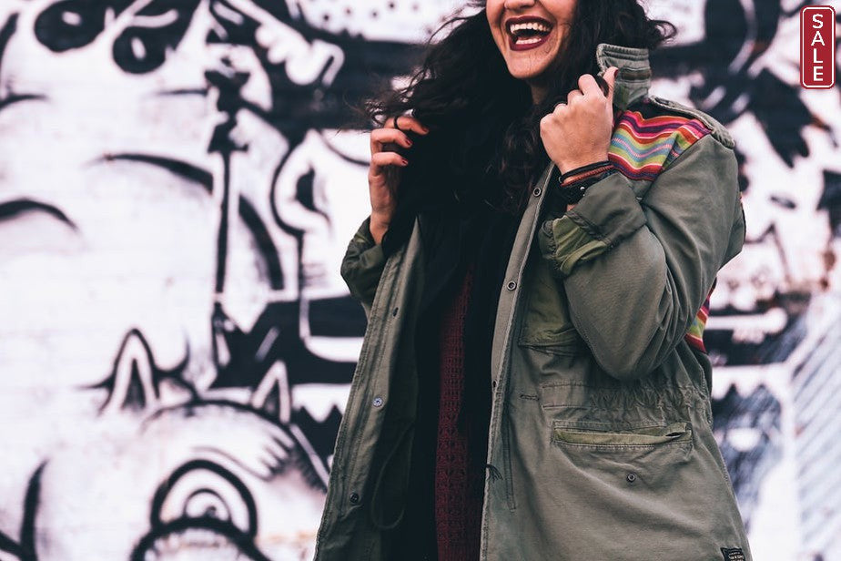 Olive Green Jacket - kich-9563
