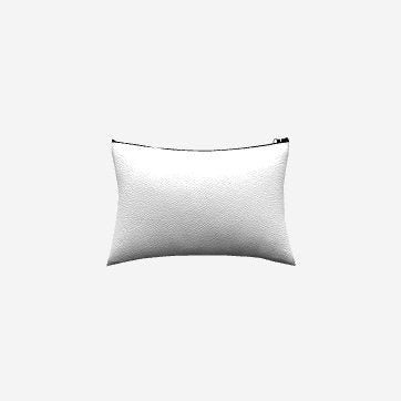 Accessory Pouch Flat with Natural Zipper - kich-9563