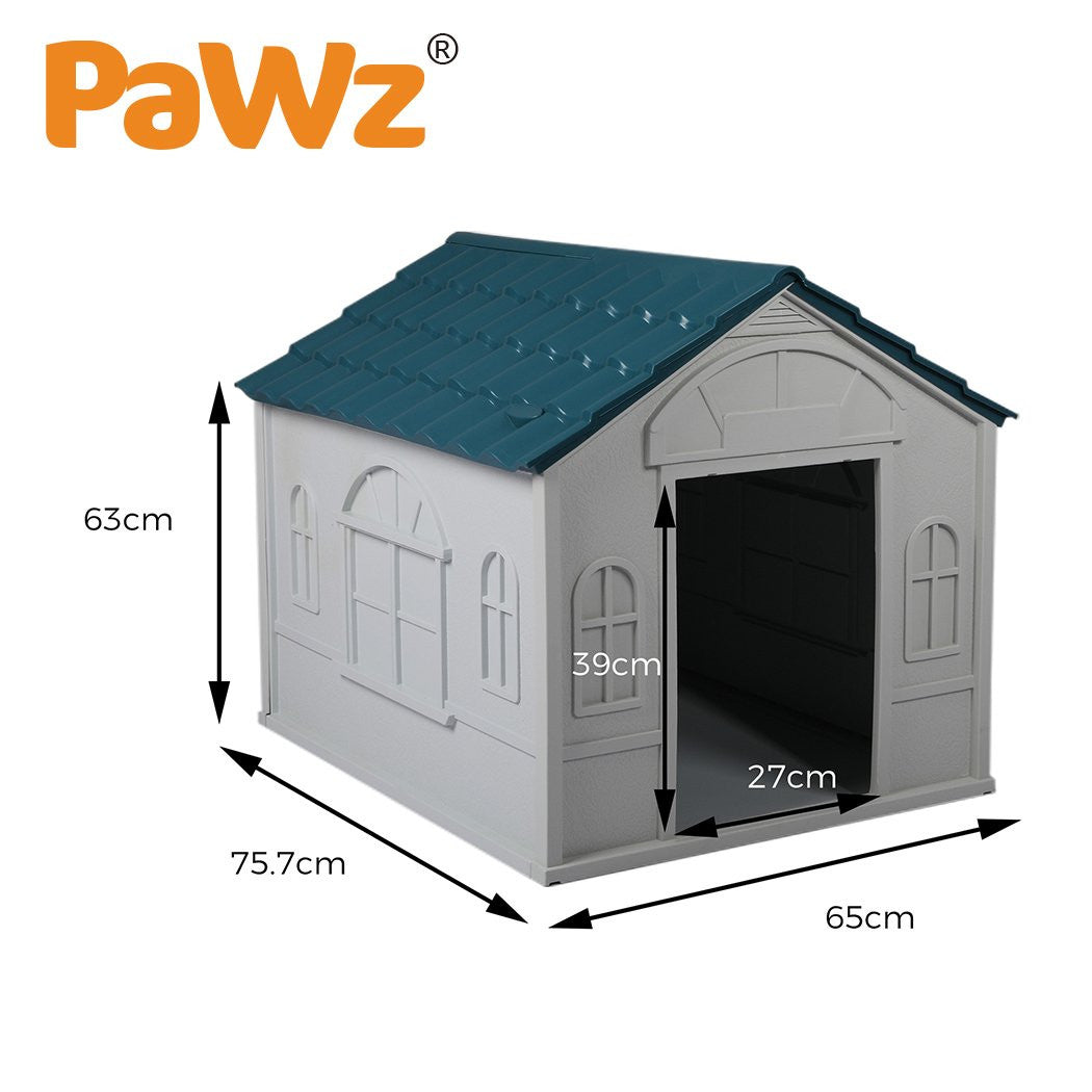 PaWz Dog Kennel Plastic Indoor / Outdoor - kich-9563