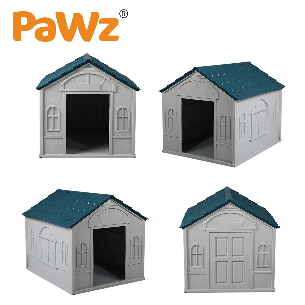 PaWz Dog Kennel Plastic Indoor / Outdoor - kich-9563