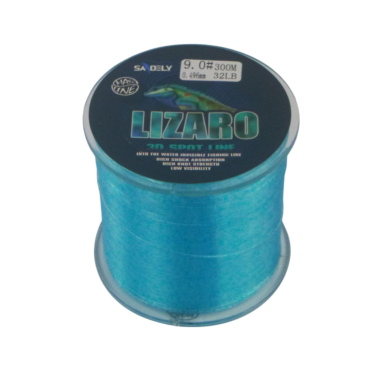 Samdely Lizaro Mono, Camo Blue, #3.0, 12lb, 300Mtr - kich-9563