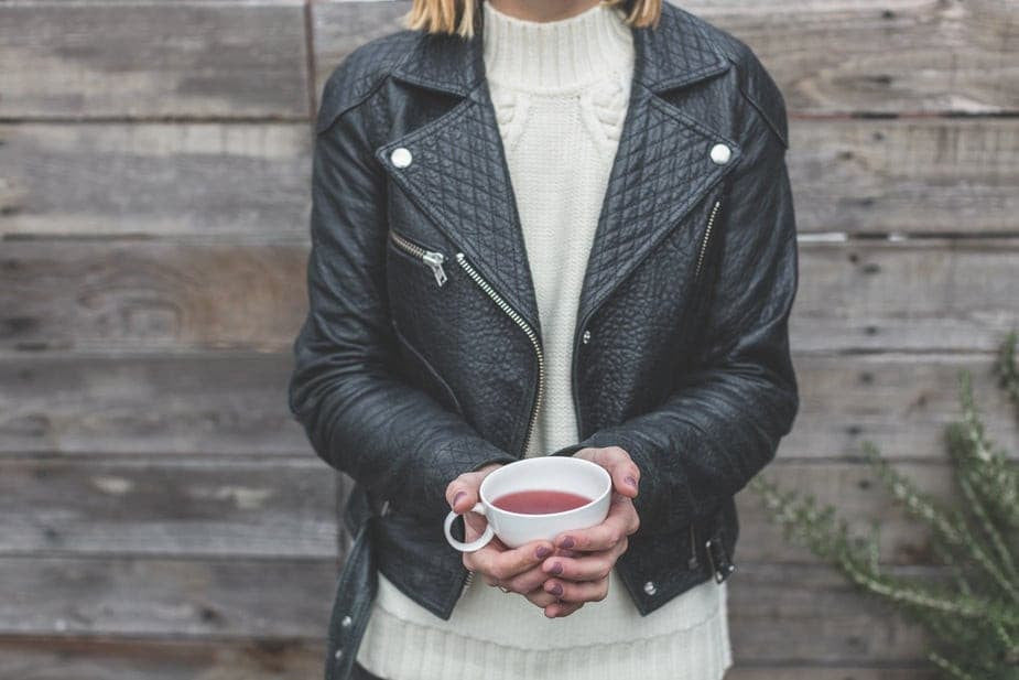 Classic Leather Jacket - kich-9563