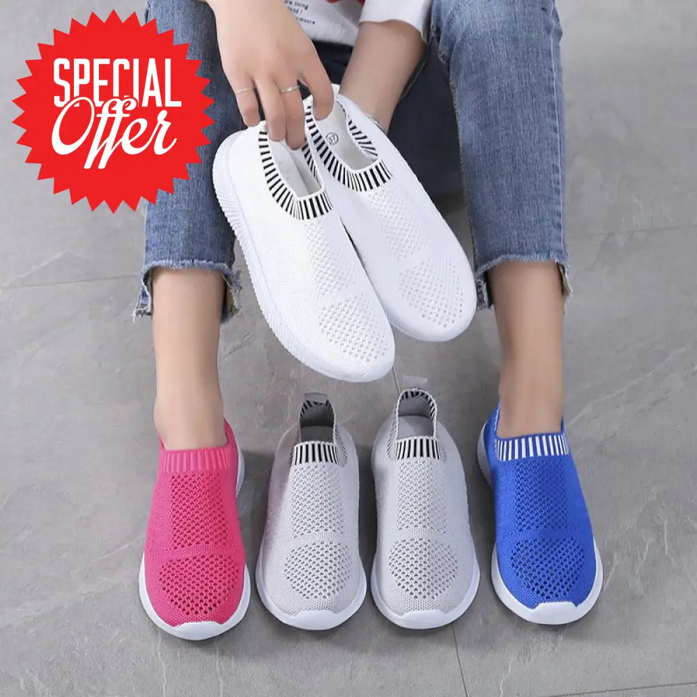 Women Sneakers Soft Bottom Sport Shoes (7669663039544)