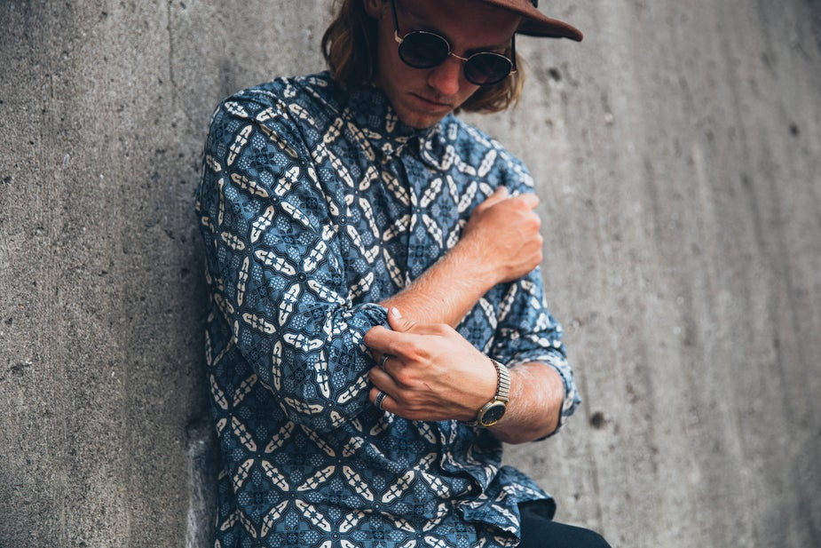 Ocean Blue Shirt - kich-9563